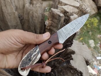 Damascus knife.